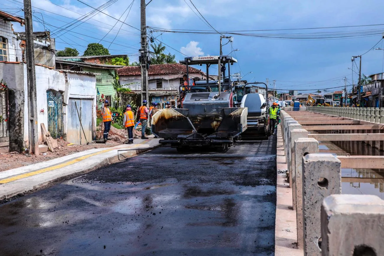 O Governo do Pará entregará, na manhã de segunda-feira, 6 de janeiro, a obra de saneamento do Canal da Timbó, localizado no bairro do Marco, em Belém.