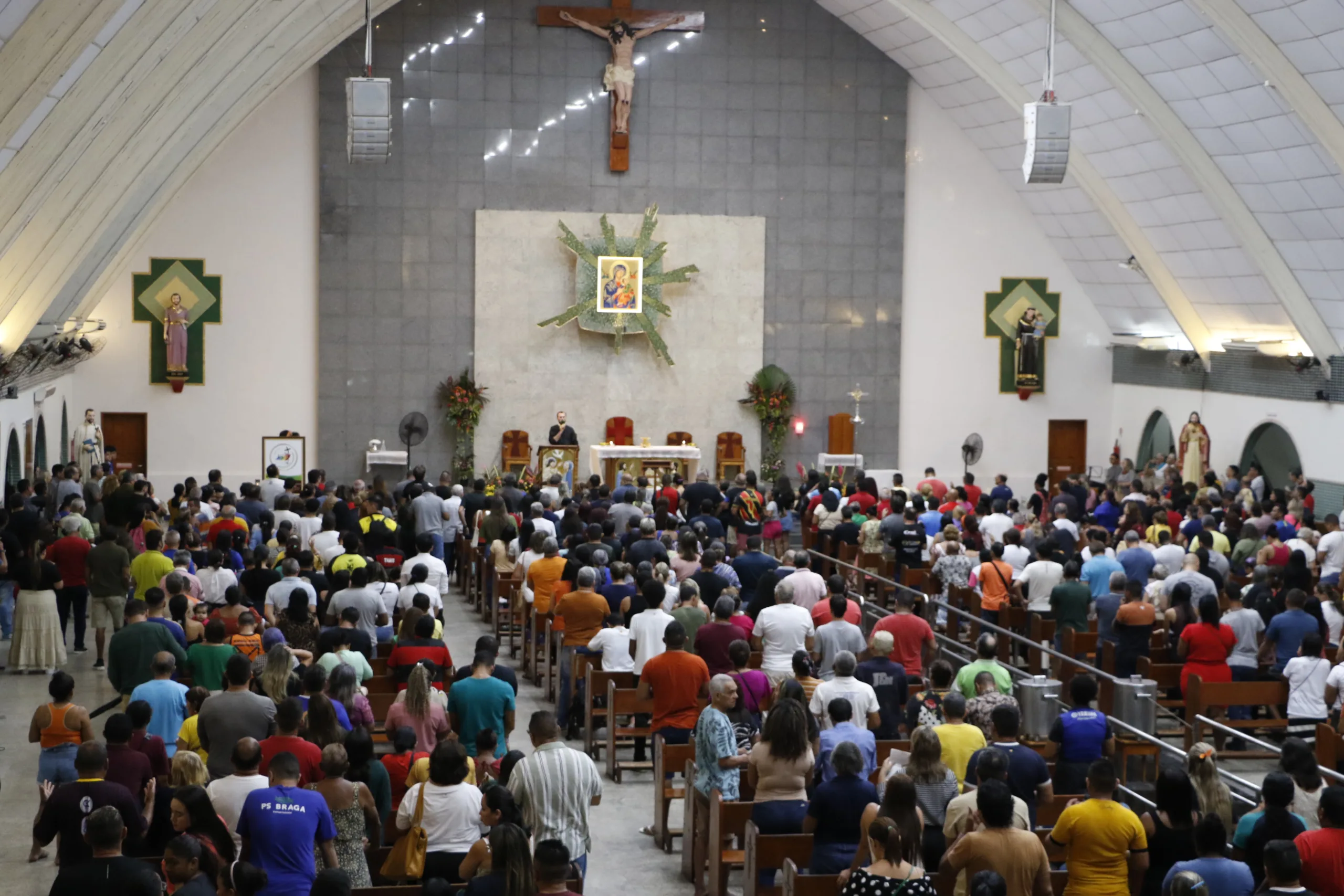 Participe da primeira novena de Nossa Senhora do Perpétuo Socorro na paróquia em Belém. Conheça as celebrações especiais do Jubileu 2025. Foto:Antonio Melo/Dário do Pará.