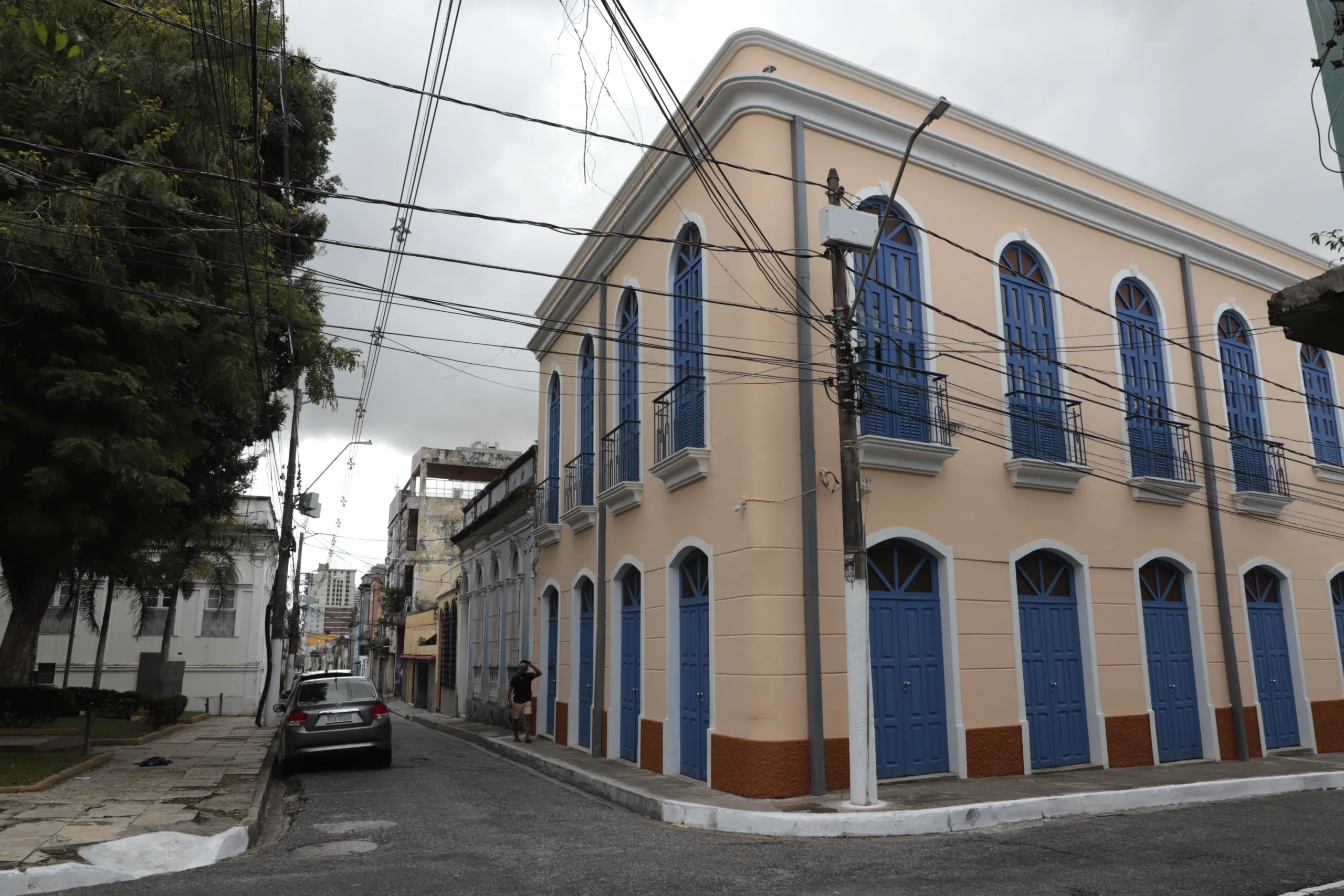  O nome dado inicialmente à atual Padre Prudêncio, no bairro da Campina, foi o de travessa da Misericórdia  Foto: Wagner Almeida 