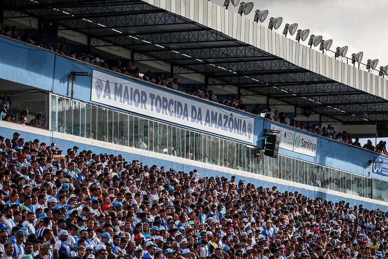 A torcida bicolor já sabe contra quem o time vai jogar. Foto: Jorge Luís Totti/Paysandu