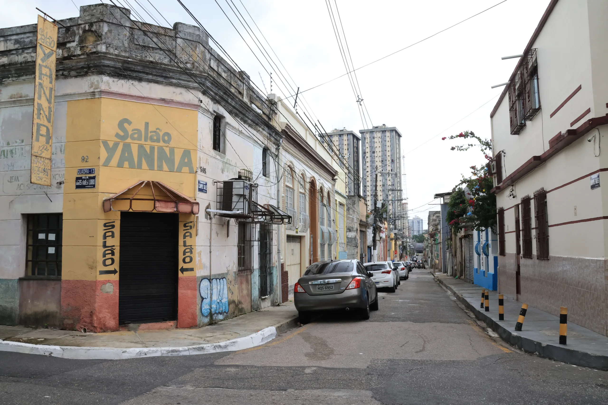 Travessa teve seu nome modificado para Campos Sales em homenagem a um ex-presidente da República Foto: Irene Almeida