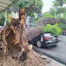 Apesar do susto e dos prejuízos, ninguém ficou ferido Fotos: Irlaine Nóbrega