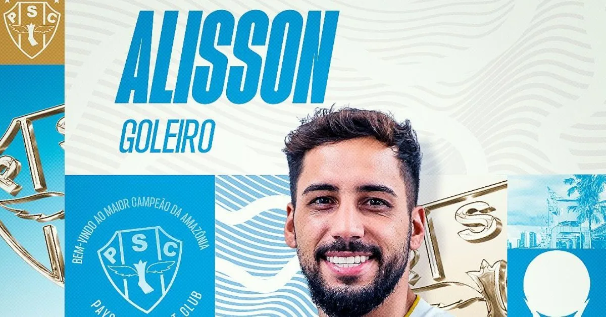 O goleiro chega para reforçar o Paysandu