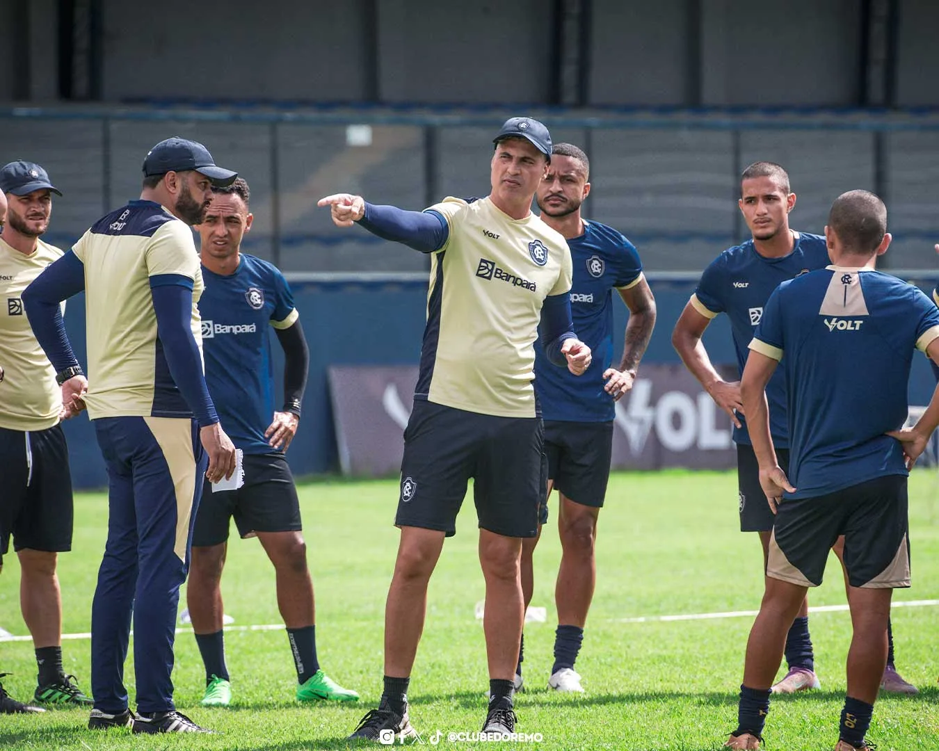 Rodrigo Santana dará prioridade neste momento a quem estava treinando desde dezembro - Foto: Samara Miranda/Remo