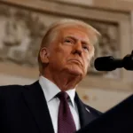 O presidente dos Estados Unidos, Donald Trump, assinou, no final da tarde desta quarta, 30, um decreto que impõe uma tarifa adicional de 40% sobre produtos brasileiros Foto: Divulgação