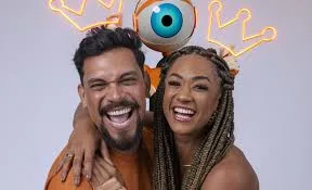  Aline e Vinícius do BBB 25. Foto: Reprodução/Globo