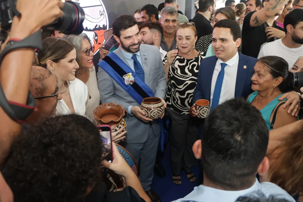 Em seu discurso, o prefeito Igor Normando destacou a importância do momento e reafirmou seu compromisso com os distritos de Belém.