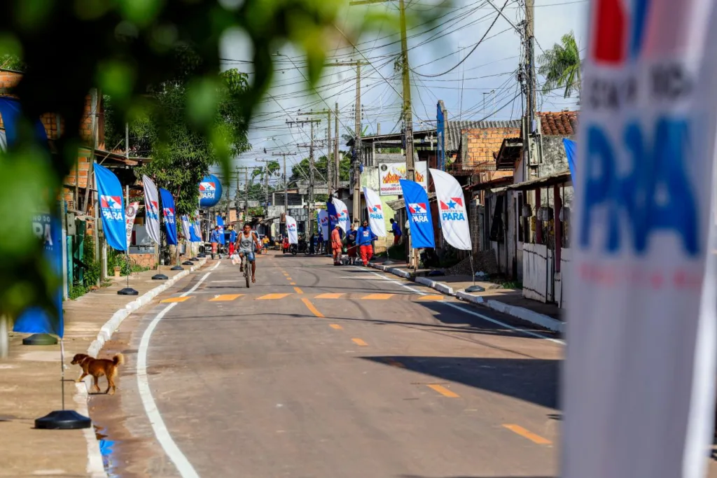 Obras garantem melhoria de mobilidade no distrito que irá receber participantes da conferência climática da ONU no mês de novembro Obras garantem melhoria de mobilidade no distrito que irá receber participantes da conferência climática da ONU no mês de novembro