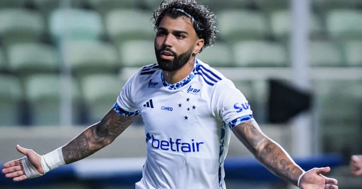 Gabigol estava inspirado. Foto: Gustavo Aleixo/Cruzeiro

