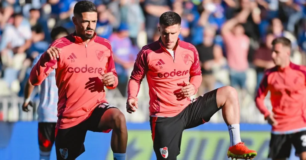 O River Plate enfrenta nesta sexta-feira, 17, a Universidad de Chile em um amistoso de pré-temporada no Estádio Municipal Alcaldesa Ester Roa Rebolledo, em Concepción, Chile. O River Plate enfrenta nesta sexta-feira, 17, a Universidad de Chile em um amistoso de pré-temporada no Estádio Municipal Alcaldesa Ester Roa Rebolledo, em Concepción, Chile.