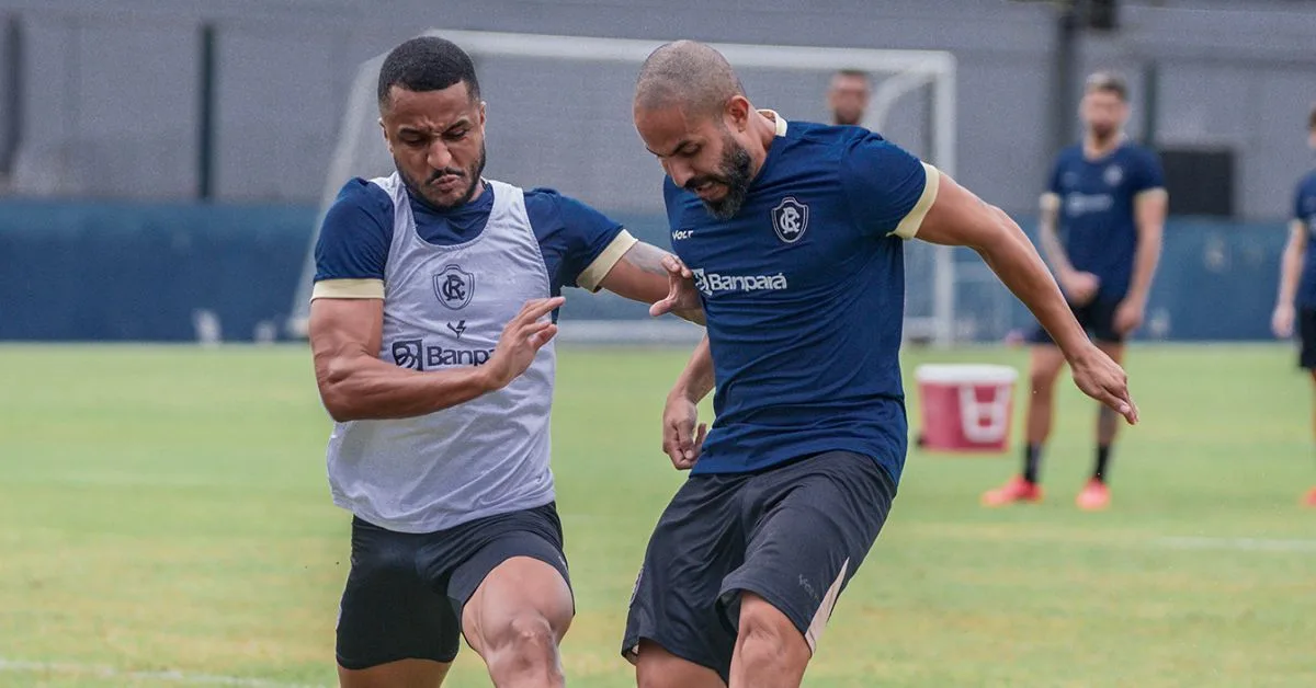 Remistas trabalham em busca de ritmo de jogo e condição física - Foto: Samara Miranda/Remo