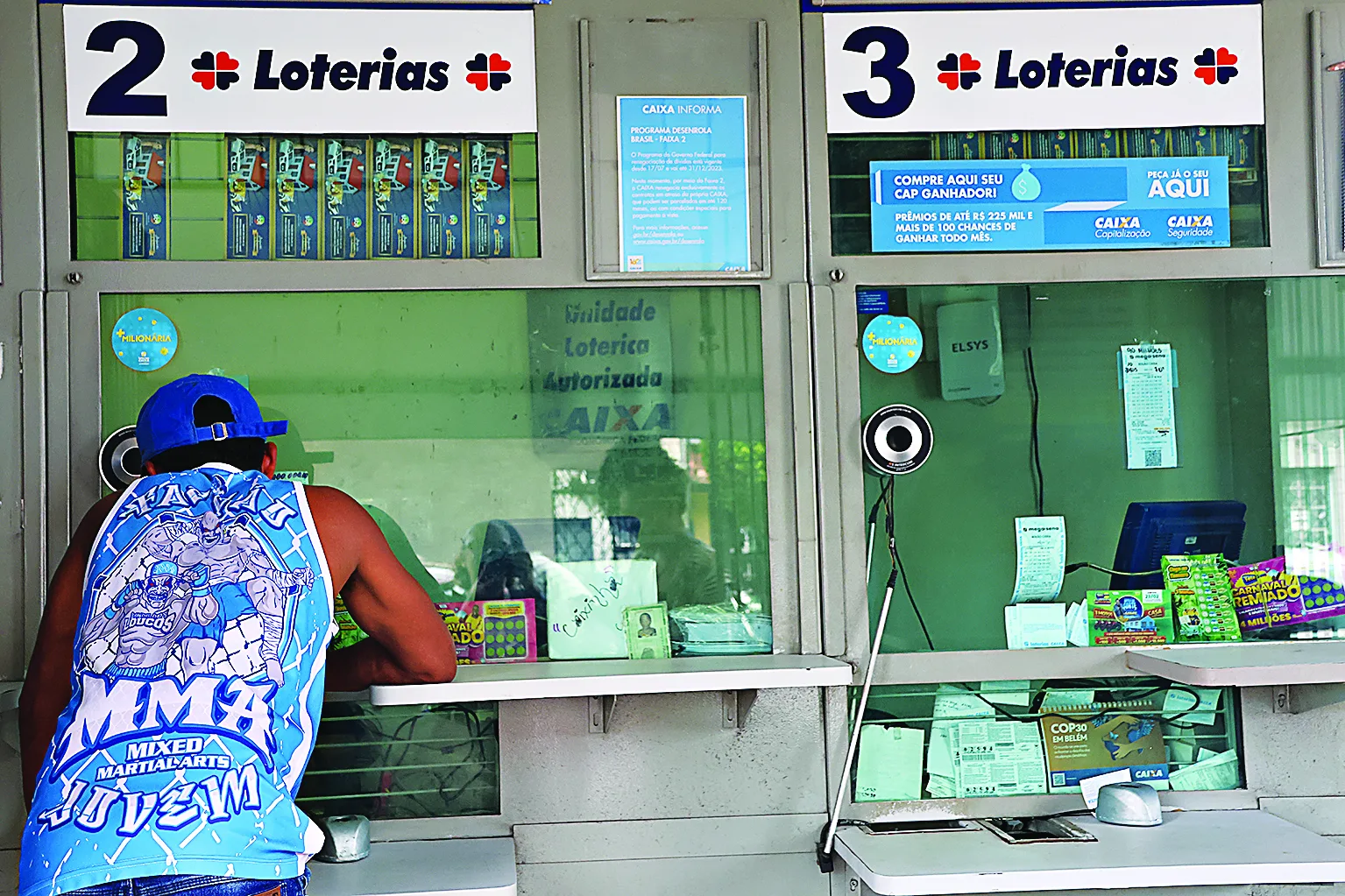 As apostas podem ser feitas até as 19h desta terça-feira, em qualquer lotérica do país ou pela internet FOTO: IRENE ALMEIDA