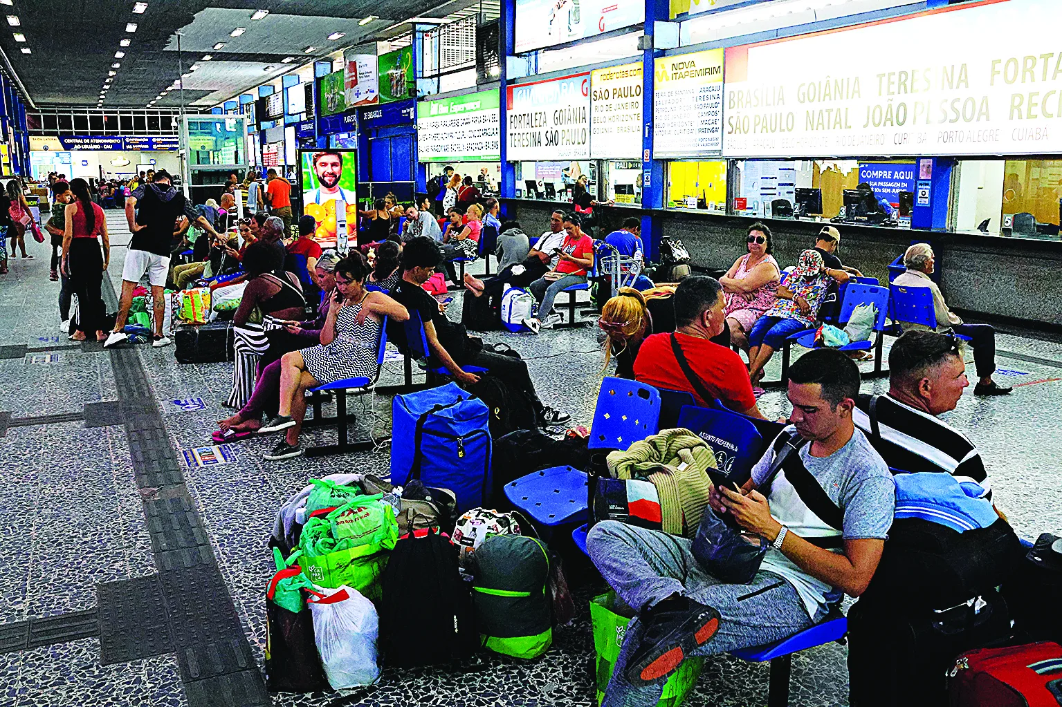 Procura por passagens já começou no Terminal Rodoviário FOTO: RICARDO AMANAJÁS