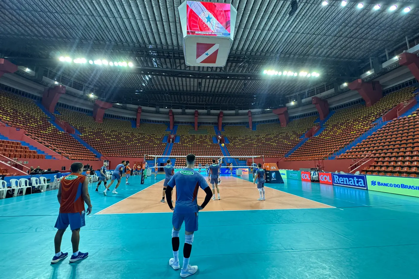 Vôlei Renata e Sada Cruzeiro se preparam para duelo no Mangueirinho