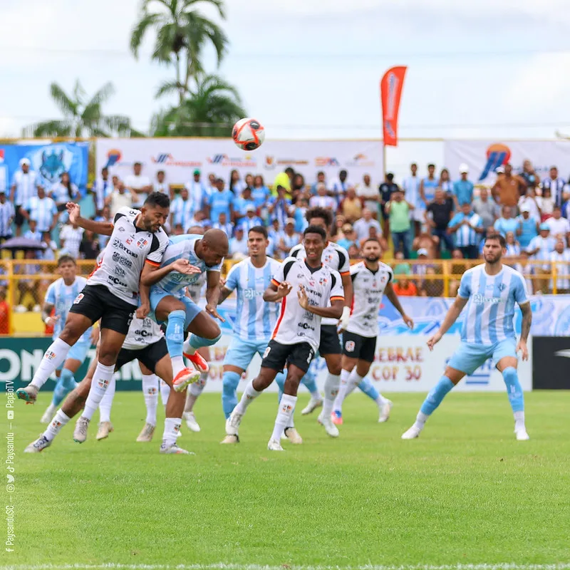 O Paysandu foi mal no jogo de hoje. Foto: Jorge Luís Totti/Paysandu

