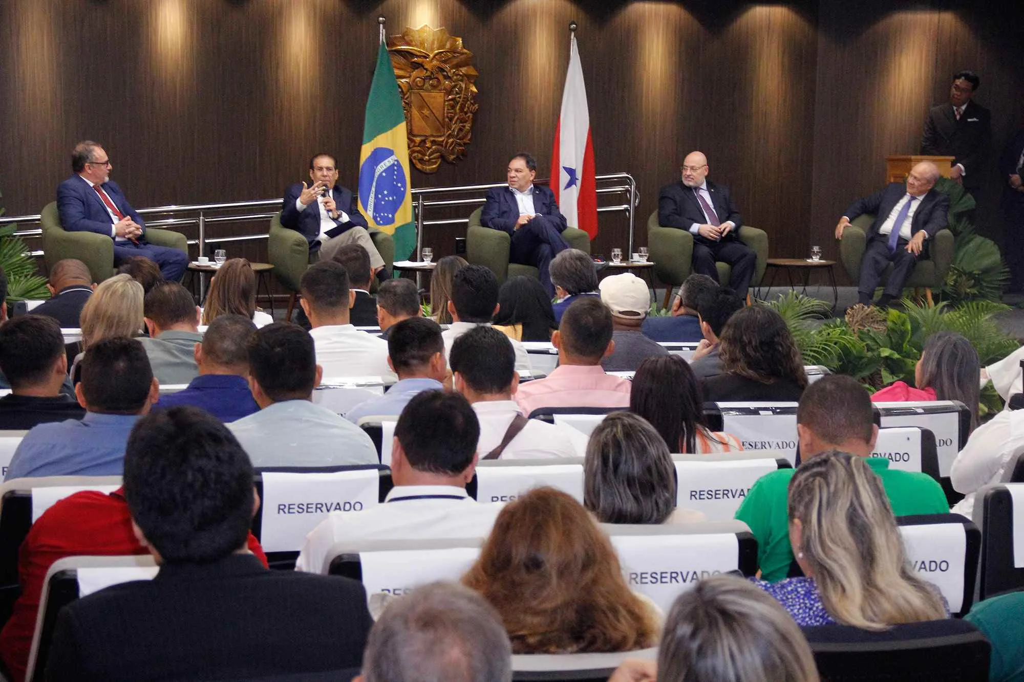 Encontro Interlegis realizado em Belém, em novembro de 2024. Foto: Ozéas Santos AID/Alepa