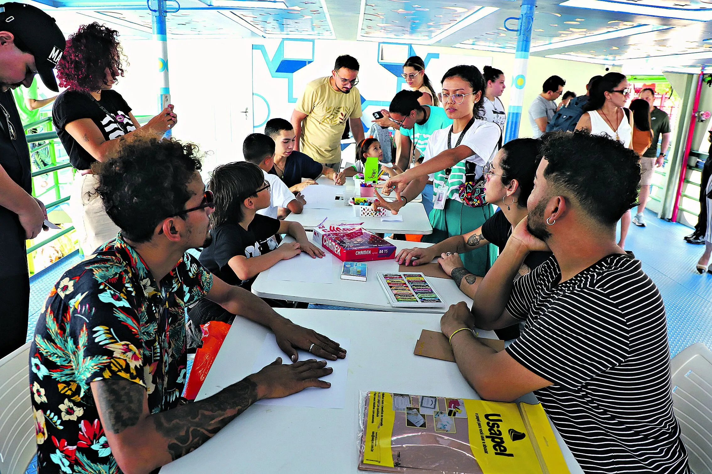 BIENAL DAS AMAZÔNIAS – SOBRE AS ÁGUAS.

Foto: Mauro Ângelo/ Diário do Pará.