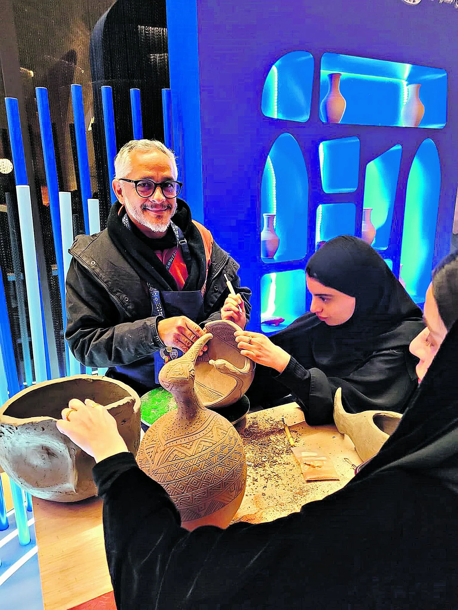 Ronaldo Guedes foi um dos convidados a representar o Brasil na exposição promovida pelo Instituto Royal de Artes Tradicionais.