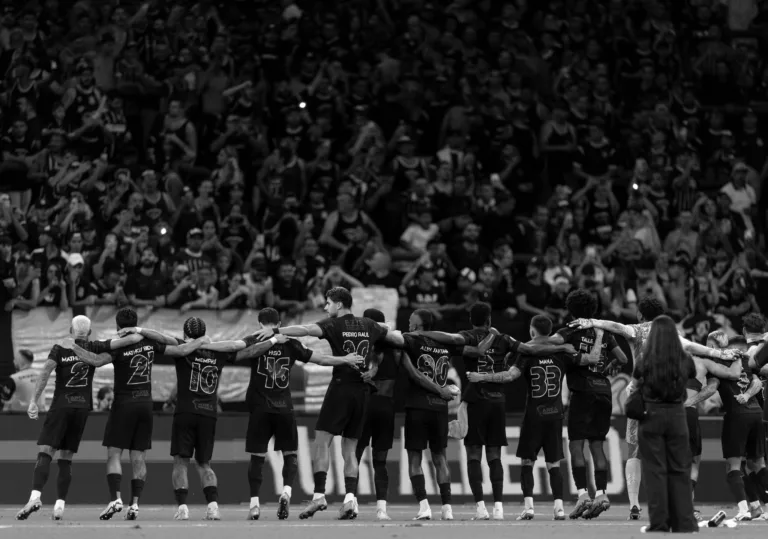 O Corinthians pega a Lusa. Rodrigo Coca / Corinthians