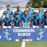 Seleção Sub-20 antes da vitória sobre a Colômbia Créditos: Rafael Ribeiro/CBF