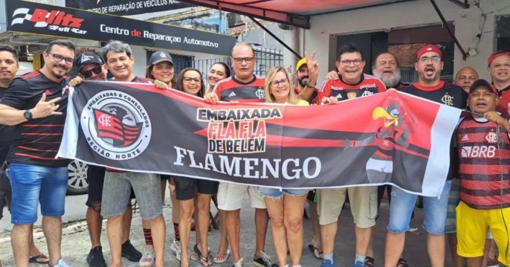 A Embaixada Fla Fla de Belém está empolgada com a proximidade do clássico - Foto: Arquivo Pessoal