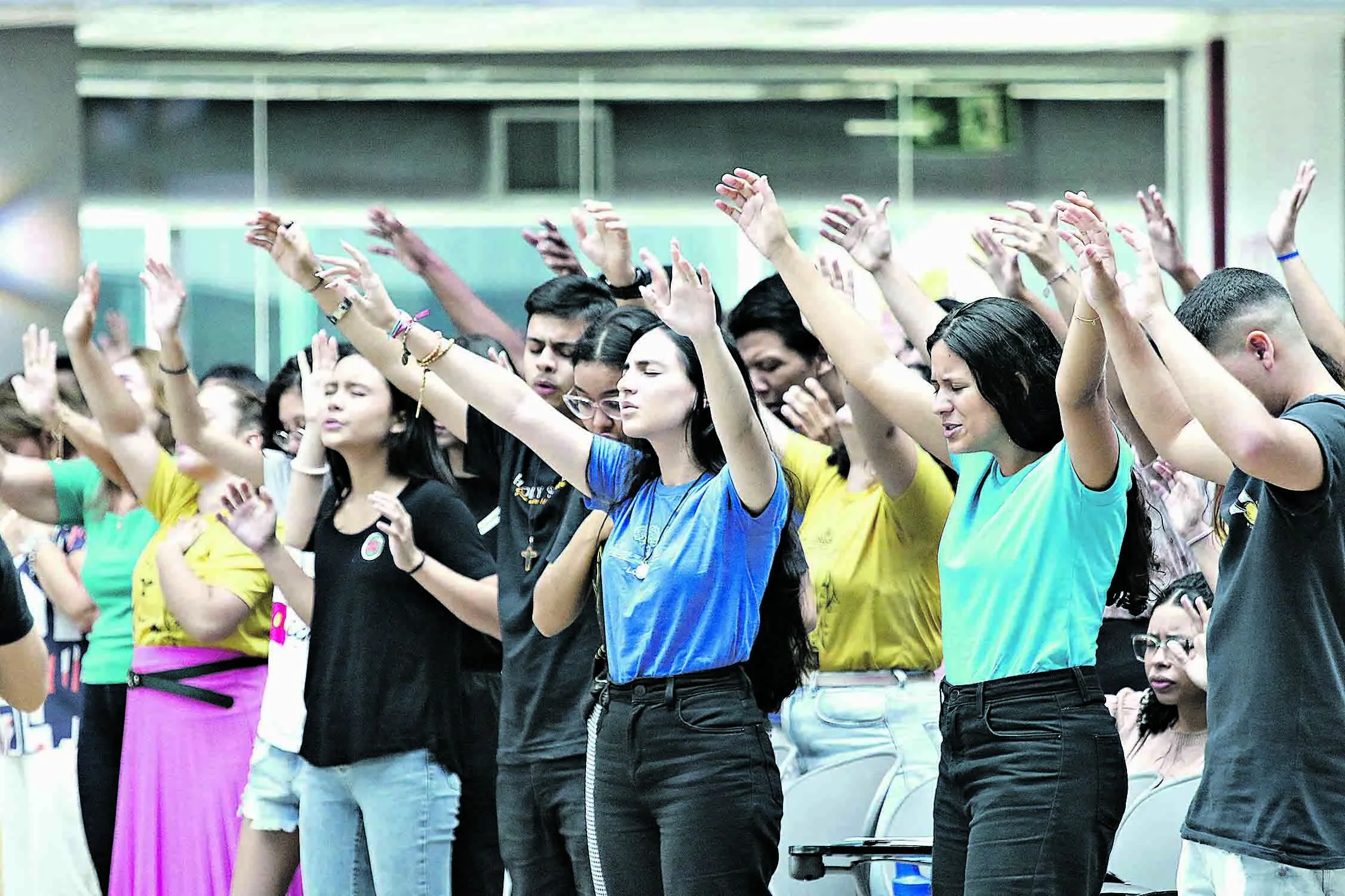 Os retiros católicos irão realizar suas programações do Carnaval com Cristo 2024, da Arquidiocese de Belém, com muita música, louvor e oração.   Foto: Irene Almeida/Diário do Pará.