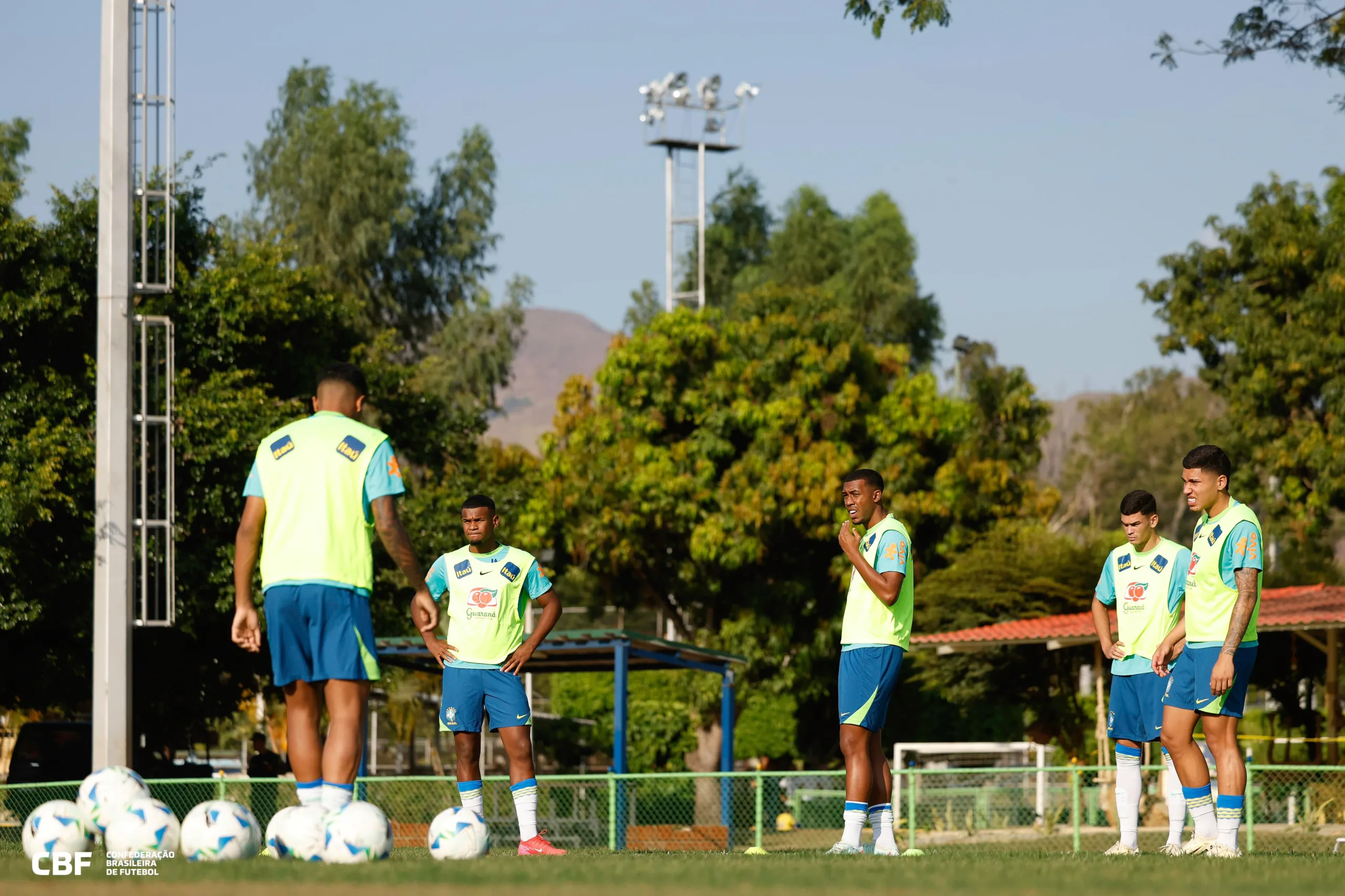 Último treino da Seleção Brasileira Sub-20 antes do encerramento da fase de grupos do Sul-Americano. Saiba mais sobre a preparação.