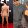 Bianca Censori arrasa com look ousado no tapete vermelho do Grammy 2025. Confira todos os detalhes dessa escolha fashion!