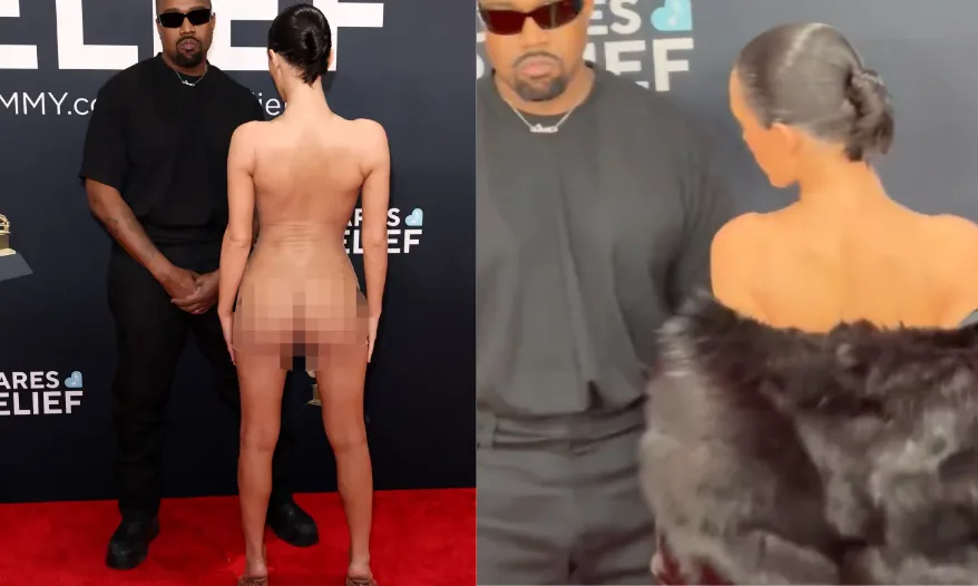 Bianca Censori arrasa com look ousado no tapete vermelho do Grammy 2025. Confira todos os detalhes dessa escolha fashion!