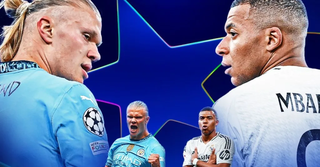 Todos os holofotes estarão voltados para um dos oito confrontos: Manchester City-ING e Real Madrid se enfrentam nesta terça-feira, às 17h, no Etihad Stadium, pelo jogo de ida. Todos os holofotes estarão voltados para um dos oito confrontos: Manchester City-ING e Real Madrid se enfrentam nesta terça-feira, às 17h, no Etihad Stadium, pelo jogo de ida.