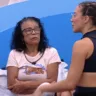 Renata, participante do BBB 25, compartilhou com Vilma e Eva algumas fofocas que descobriu durante seu tempo na Vitrine do Seu Fifi