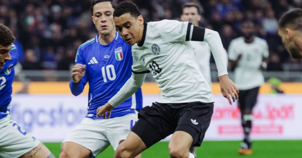 Neste domingo (23), às 16h45, a Alemanha enfrenta a Itália no jogo de volta das quartas de final da UEFA Nations League.