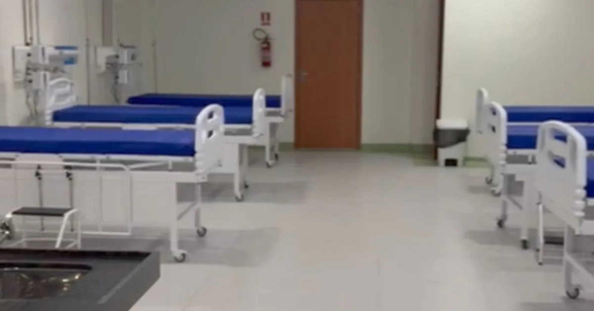 Vereador denuncia UTI com leitos vazios no Pronto-Socorro. Imagens; Reprodução