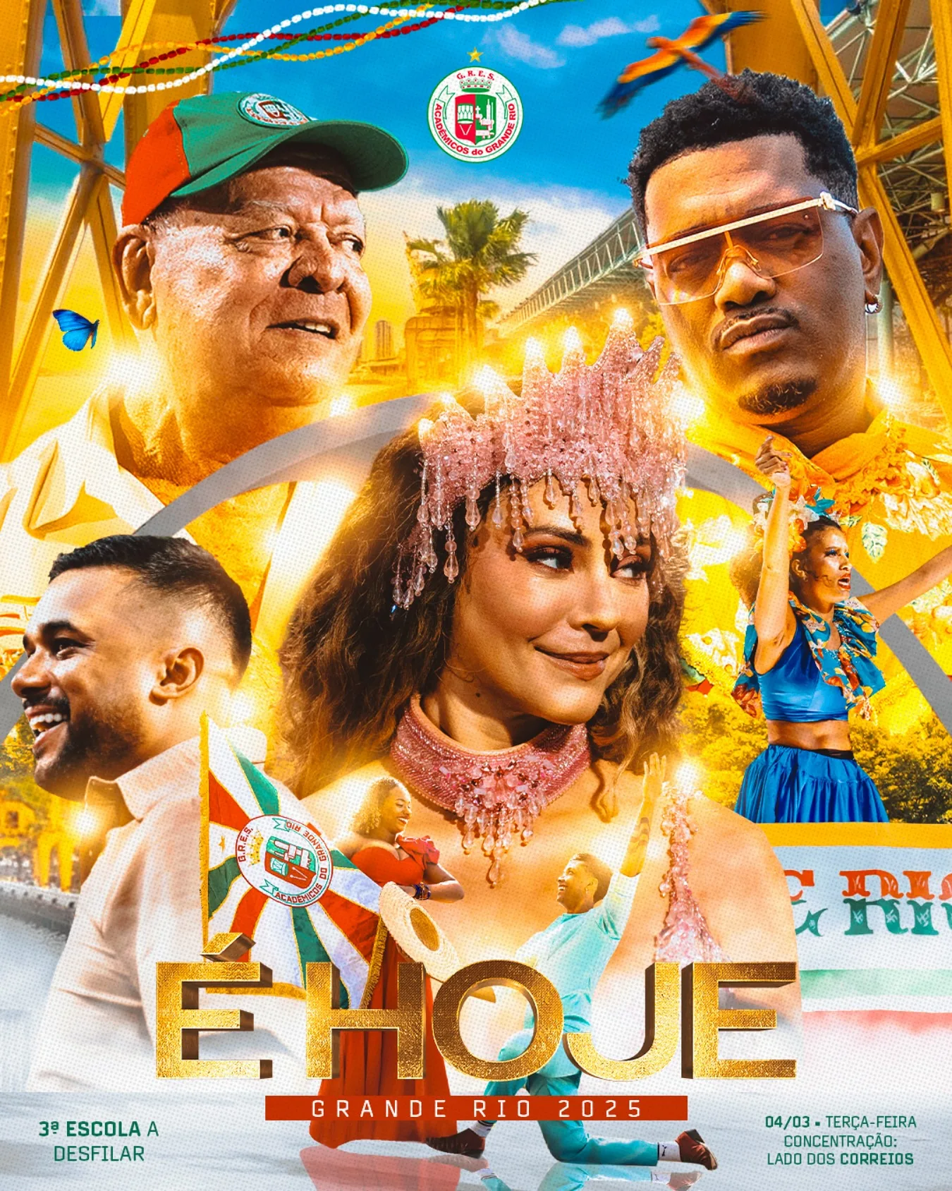 A Grande Rio promete um desfile fascinante com um manifesto pelo futuro. Saiba mais sobre o enredo deste ano.