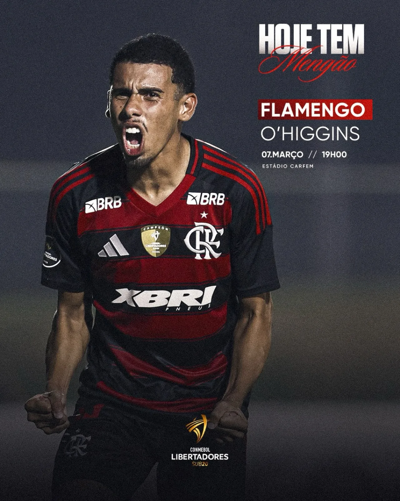 O confronto, válido pela terceira rodada da fase de grupos, coloca o Flamengo, líder do Grupo A com seis pontos, em busca do bicampeonato.