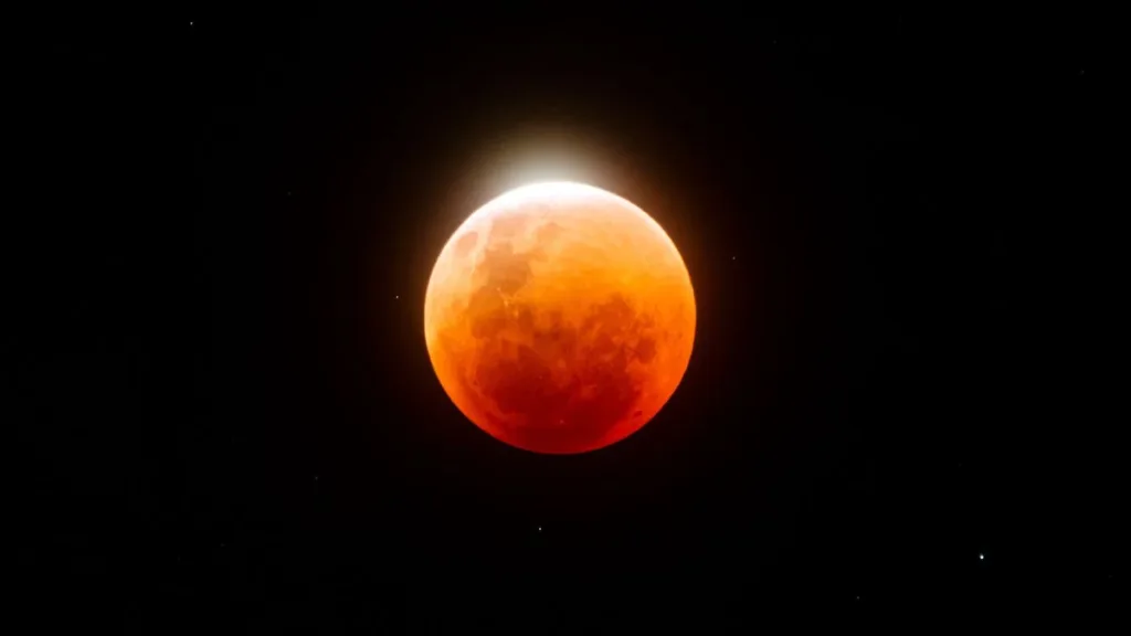 Todo o Brasil poderá contemplar o Eclipse Total da Lua em todas as suas fases. Foto: Divulgação