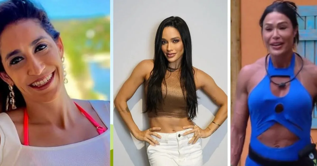 Daniele Hypolito, Eva e Gracyanne Barbosa estão no nono Paredão do BBB 25