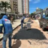 Obra de saneamento destinada à coleta adequada de esgoto sanitário dos imóveis localizados no entorno do Canal da Doca avança com novas frentes de serviço