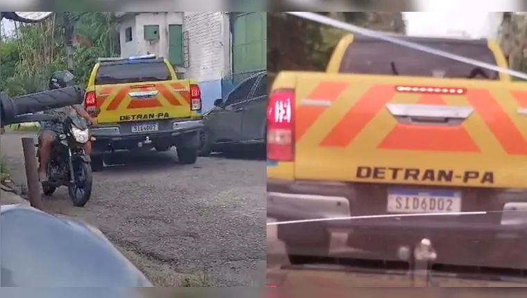 O incidente ocorreu na passagem Olinto Meira, no bairro da Guanabara, em Belém, e gerou grande repercussão nas redes sociais e na comunidade local.