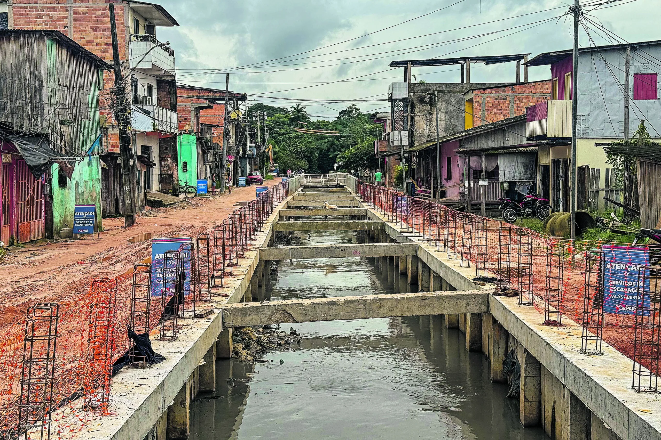 Obras nos canais do Mártir e Murutucu vão mudar a realidade dos moradores do entorno

FOTO: Cássio Matos Ag. Pará