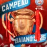 O empate em 1 a 1 garantiu ao Bahia o título estadual pela 51ª vez
