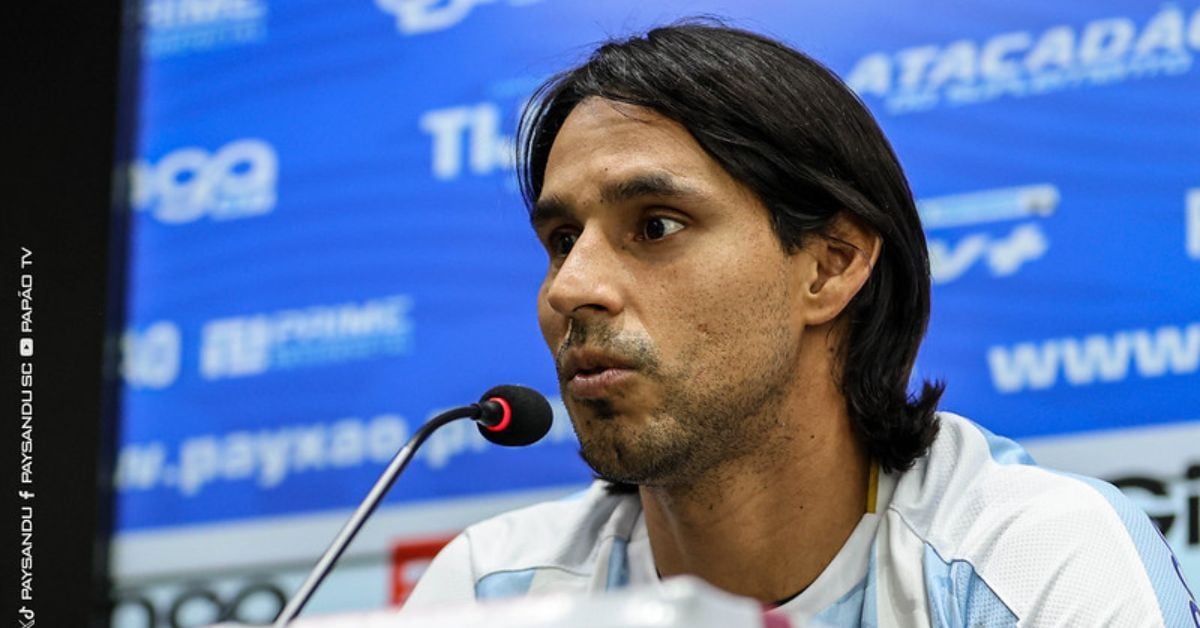 Marlon colocou o Paysandu em vantagem. Foto: Mauro Ângelo/Diário do Pará