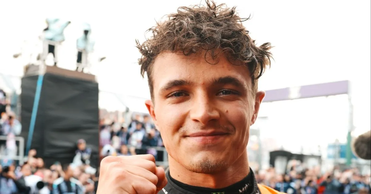 Lando Norris, da McLaren.