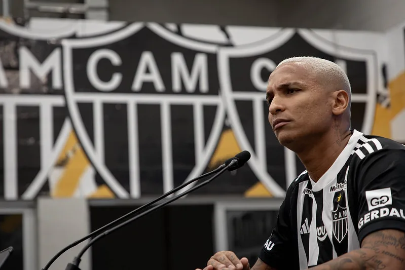 Deyverson poderá sair do Galo. Foto: Pedro Souza / Atlético