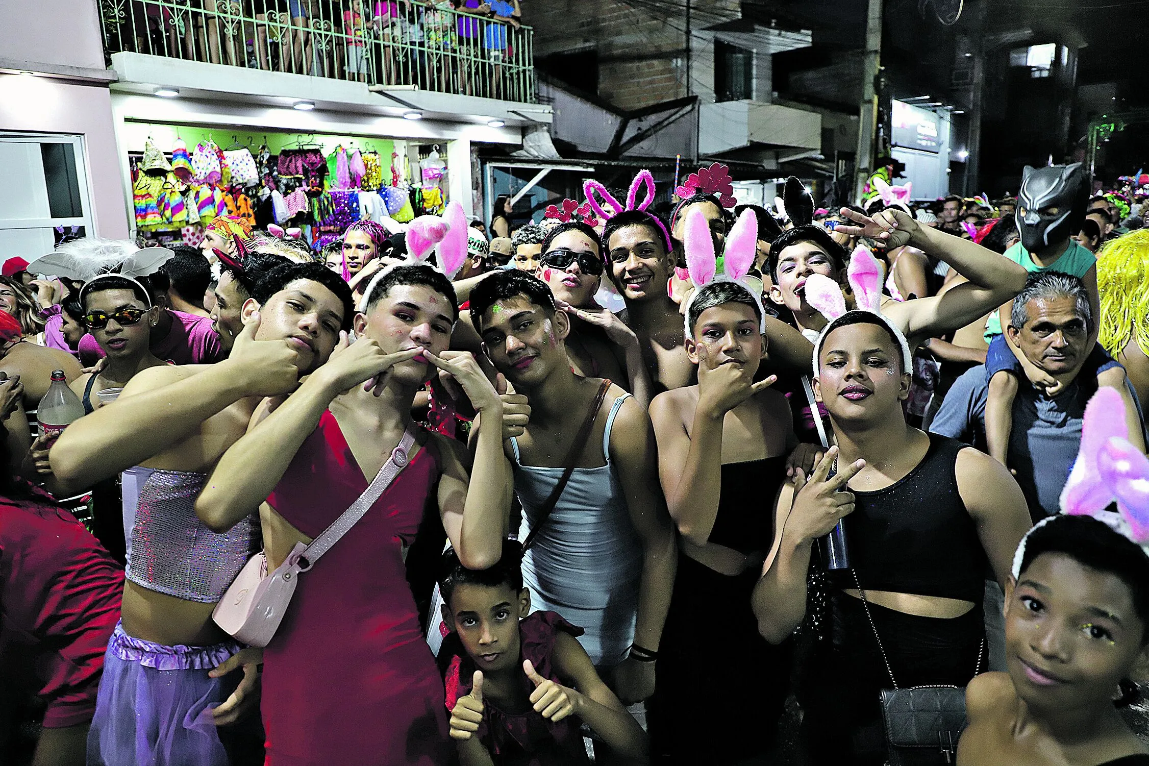 Carnaval de Vigia de Nazaré. Foto: Wagner Almeida / Diário do Pará.