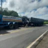 Colisão entre carretas causa uma morte em rodovia do Pará