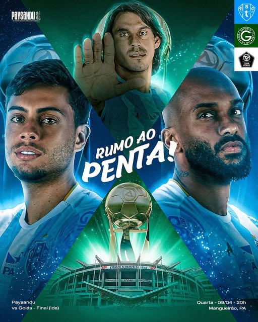 Paysandu busca o pentacampeonato da Copa Verde em final contra o Goiás