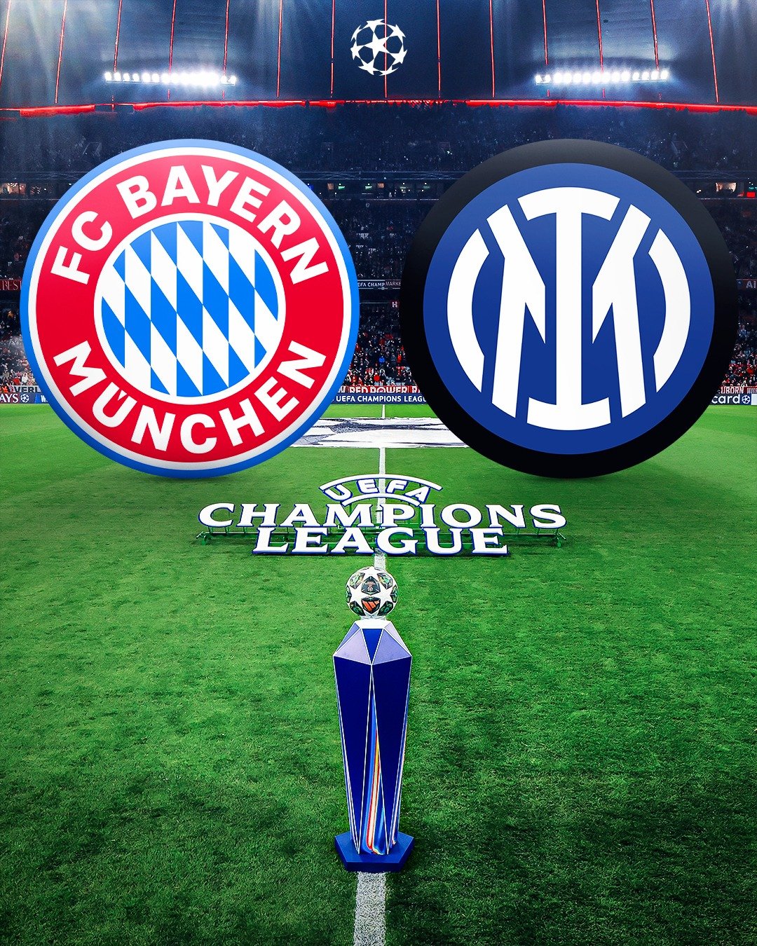Bayern de Munique e Internazionale se enfrentam nesta terça-feira (8/4) pelo jogo de ida das quartas de final da Champions League.