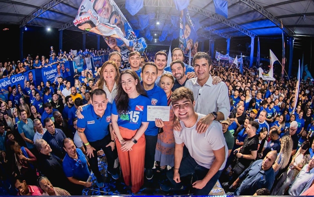 O vice-prefeito de Belém e atual secretário de Esporte e Lazer do Estado (Seel), Cássio Andrade, oficializou sua filiação ao MDB