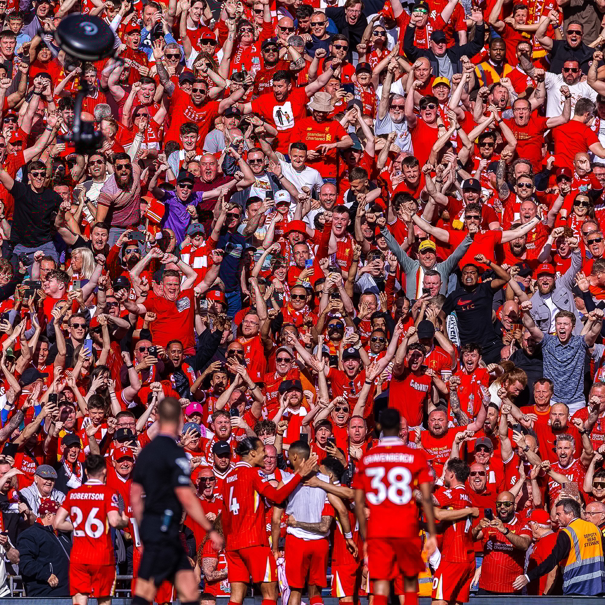Os Reds faturaram o titulo. Foto: David Rawcliffe/Propaganda